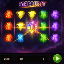 Aquawin - Starburst Slot Game - NetEnt Classic